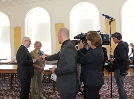 Schleswig-Holsteini liidumaa peaminister Torsten Albig koos delegatsiooniga